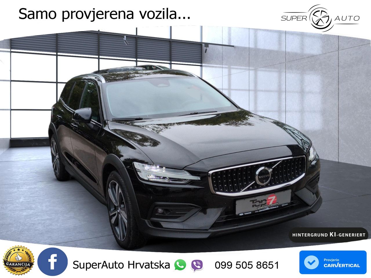 Volvo V60 Cross Country 2.0 B5 AWD Automatic LED+GR SJED+ACC