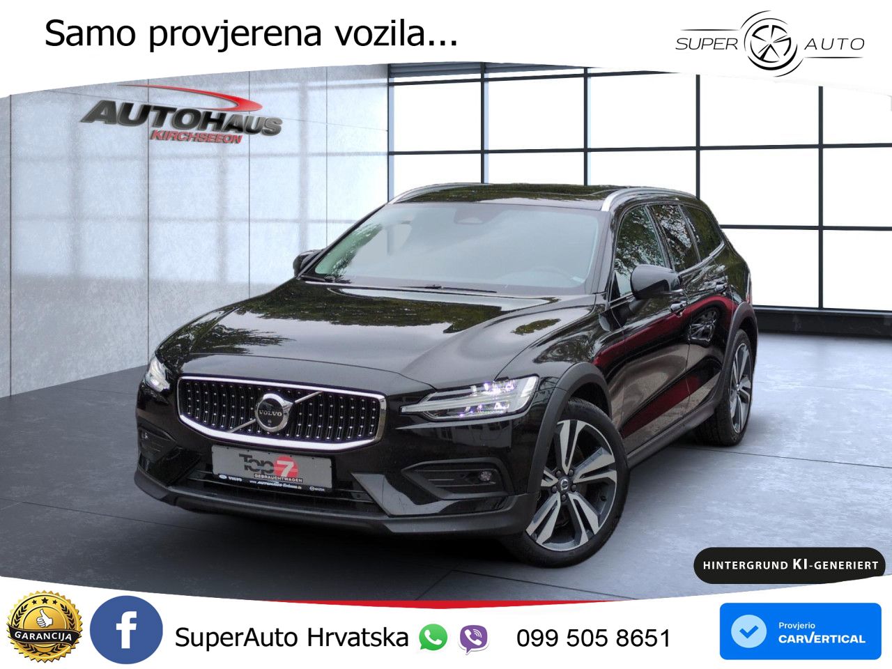 Volvo V60 Cross Country 2.0 B5 AWD Automatic LED+GR SJED+ACC