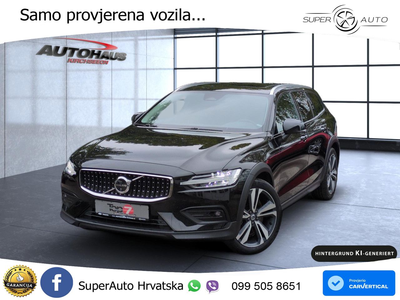 Volvo V60 Cross Country 2.0 B5 AWD Automatic LED+GR SJED+ACC