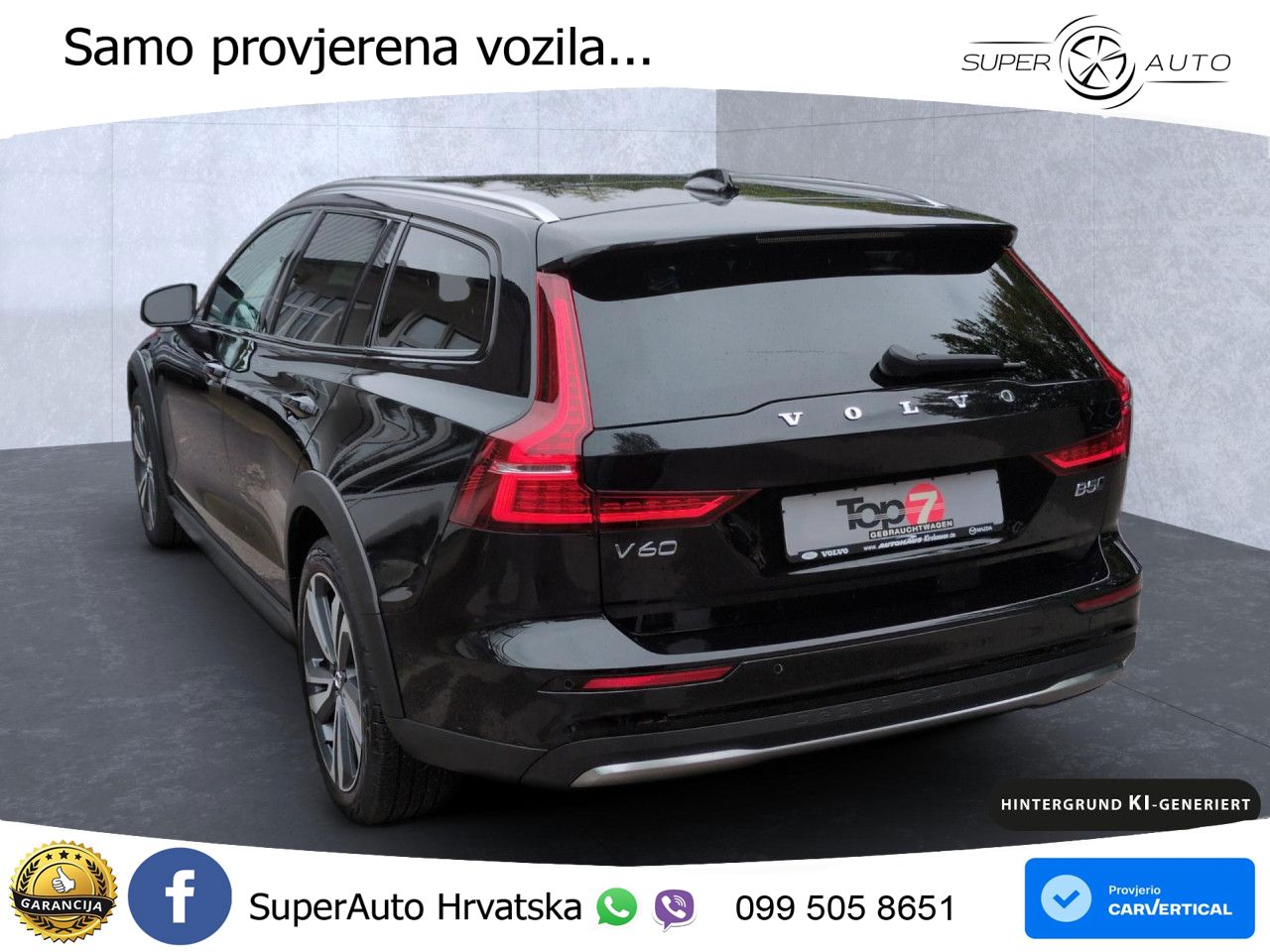 Volvo V60 Cross Country 2.0 B5 AWD Automatic LED+GR SJED+ACC