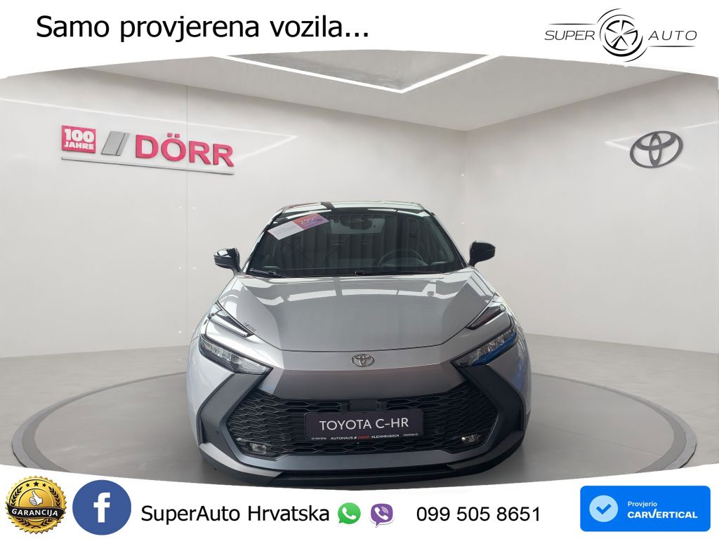 Toyota C-HR 1.8 (140 KS) Hybrid e-CVT Team Deutschland LED+GR SJED+ACC