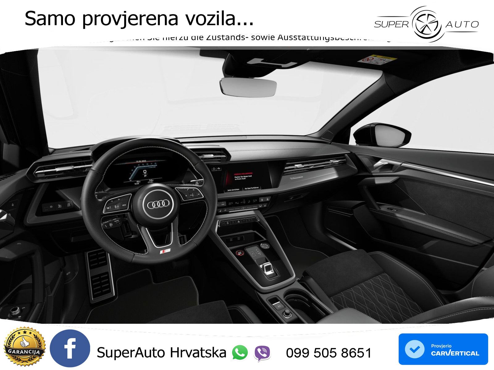 Audi S3 Limuzina 2.0 TFSI (310 KS) quattro S tronic LED+GR SJED+ACC