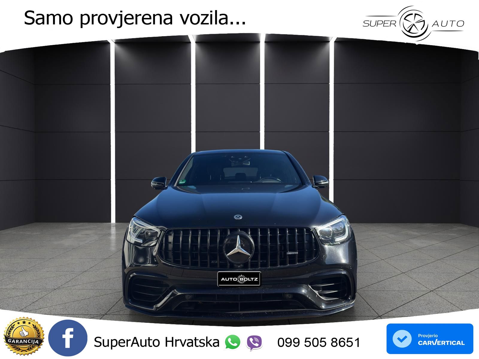 Mercedes GLC Coupe AMG 63 S V8 (510 KS) 4MATIC+ MCT LED+GR SJED+ACC