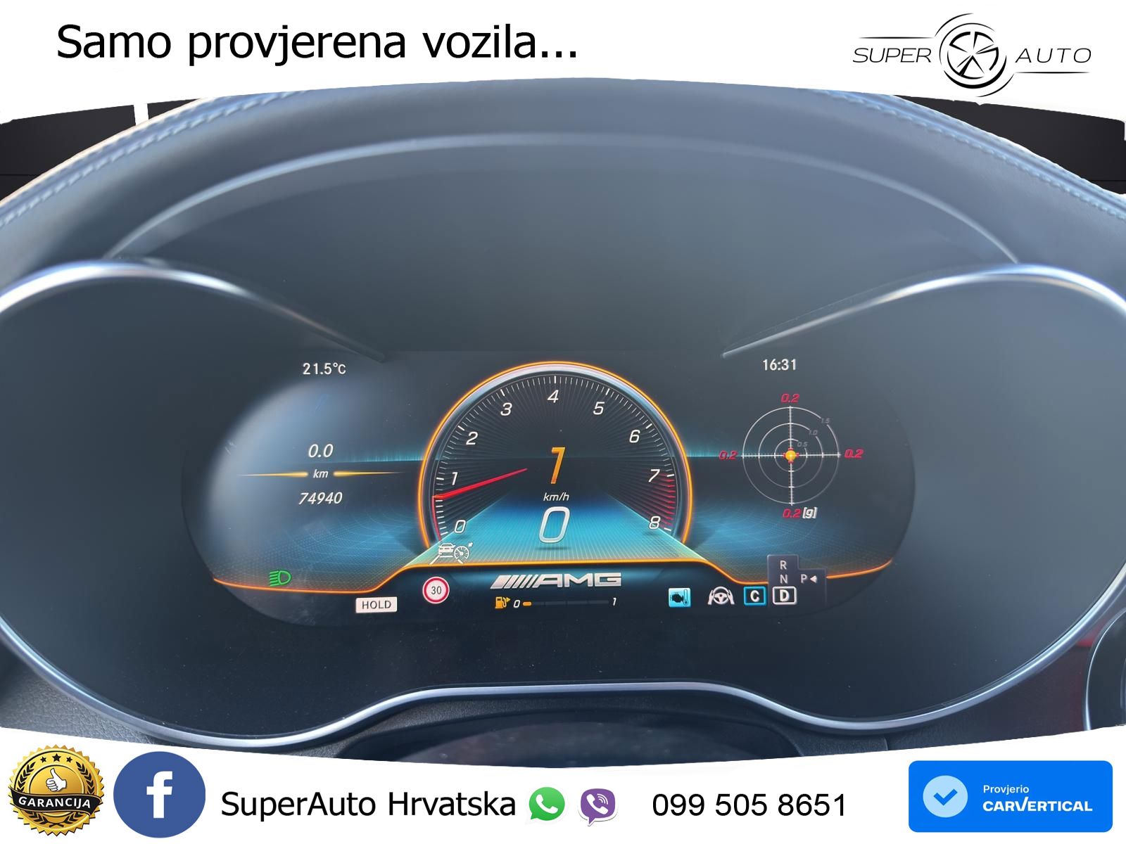 Mercedes GLC Coupe AMG 63 S V8 (510 KS) 4MATIC+ MCT LED+GR SJED+ACC