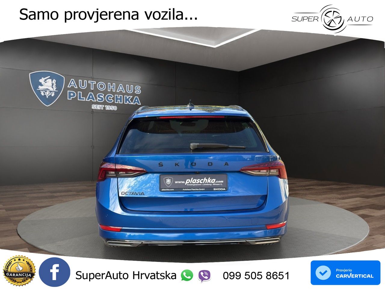 Škoda Octavia Combi 2.0 TSI (190 KS) 4x4 DSG SportLine LED+GR SJED+ACC