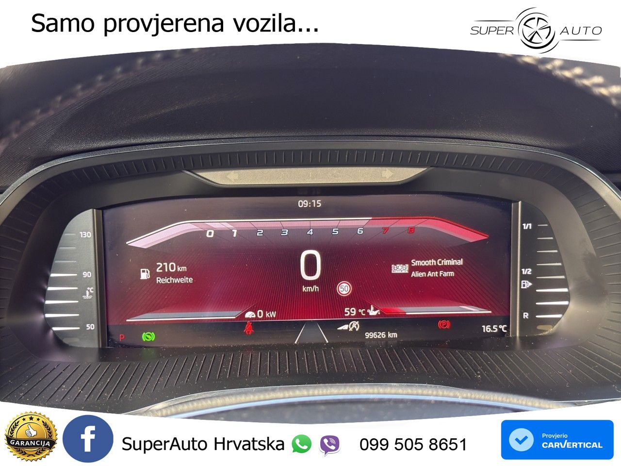 Škoda Octavia Combi 2.0 TSI (190 KS) 4x4 DSG SportLine LED+GR SJED+ACC