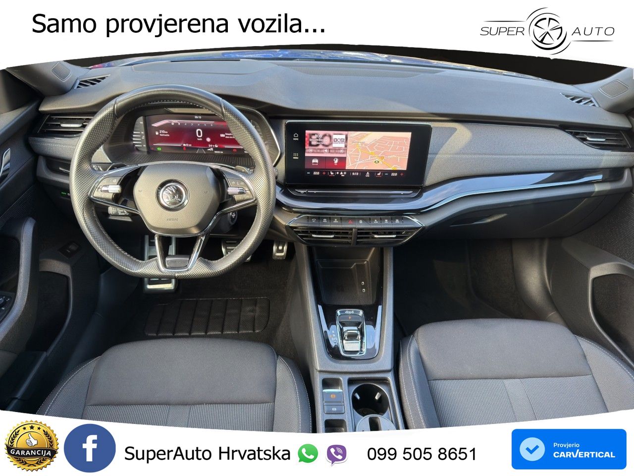 Škoda Octavia Combi 2.0 TSI (190 KS) 4x4 DSG SportLine LED+GR SJED+ACC