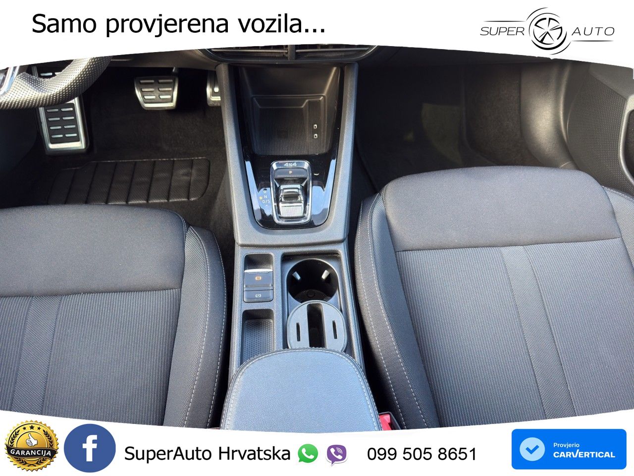 Škoda Octavia Combi 2.0 TSI (190 KS) 4x4 DSG SportLine LED+GR SJED+ACC
