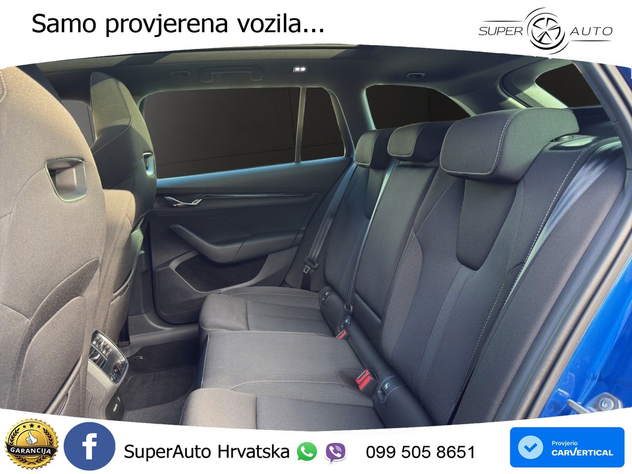 Škoda Octavia Combi 2.0 TSI (190 KS) 4x4 DSG SportLine LED+GR SJED+ACC