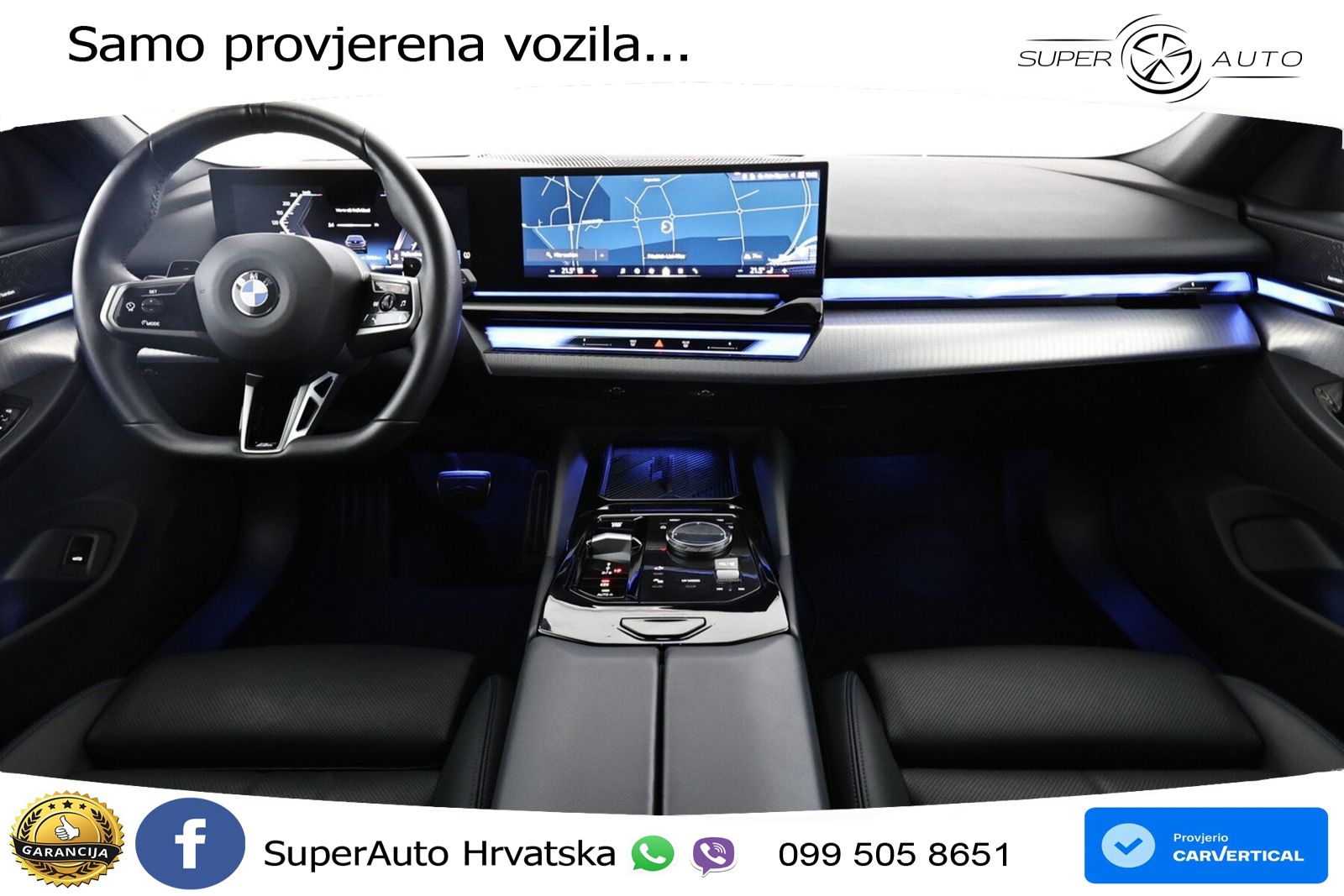 BMW 520d Touring (197 KS) Steptronic M Sport ACC+HEAD+4xGR SJED+360+PANO