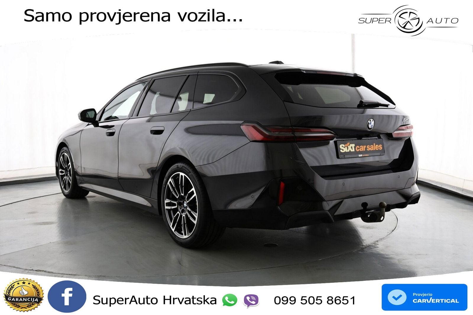 BMW 520d Touring (197 KS) Steptronic M Sport ACC+HEAD+4xGR SJED+360+PANO