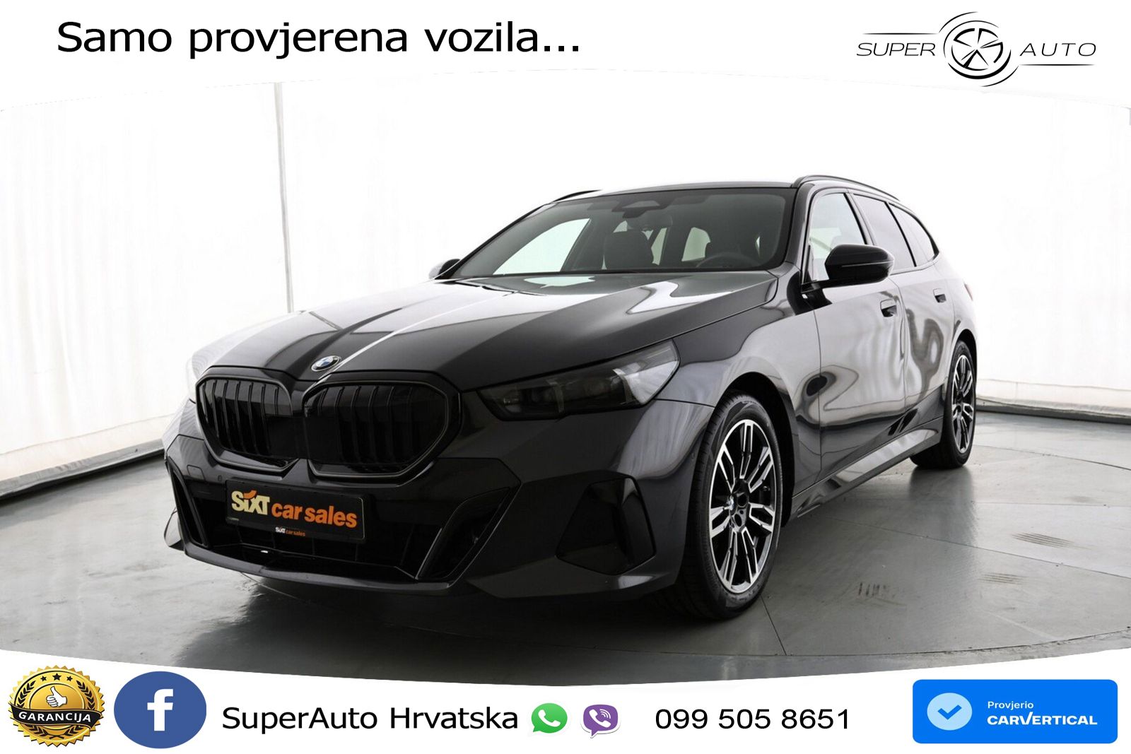 BMW 520d Touring (197 KS) Steptronic M Sport ACC+HEAD+4xGR SJED+360+PANO