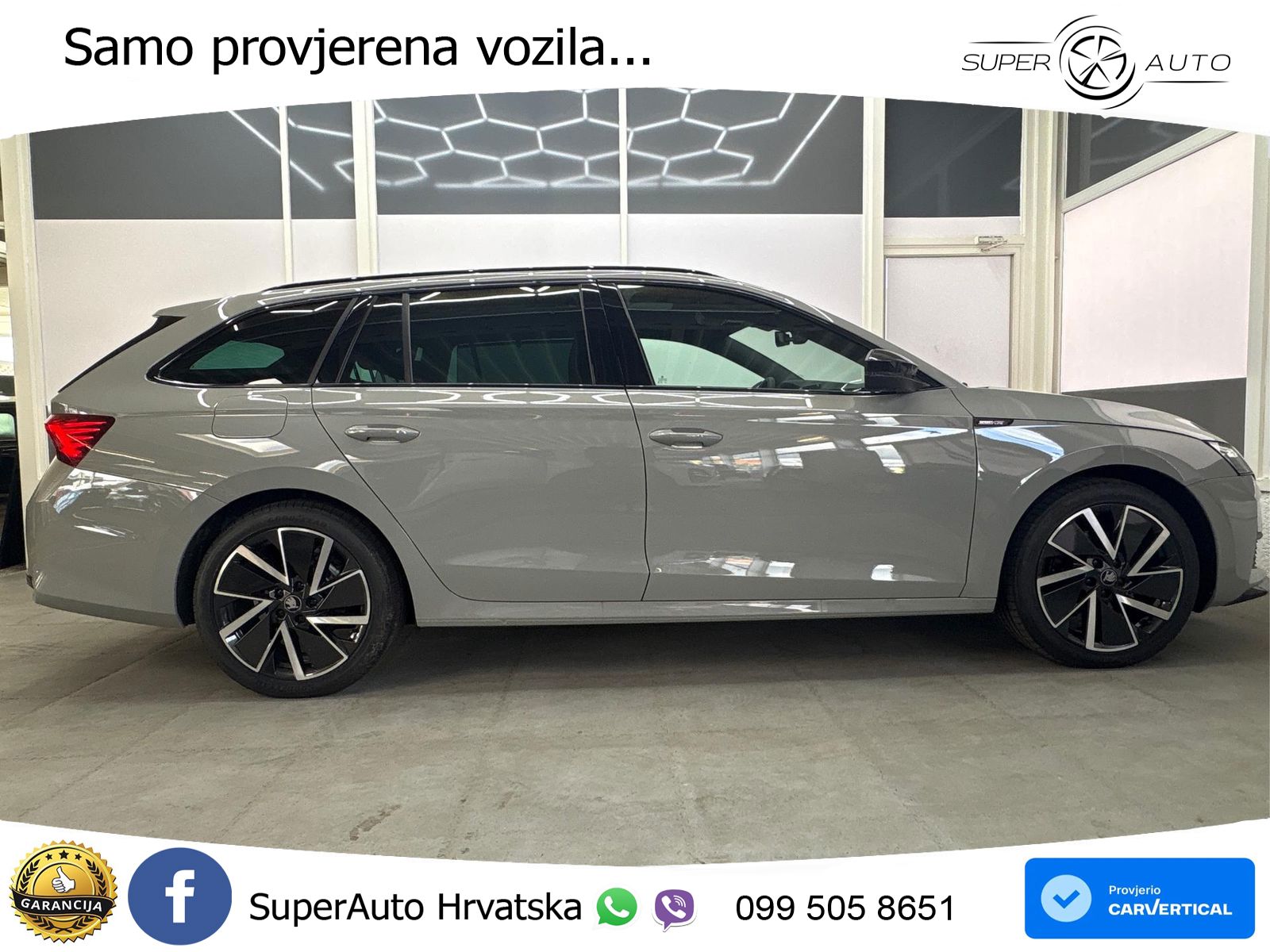 Škoda Octavia Combi 1.5 TSI (150 KS) DSG SportLine LED+GR SJED+ACC