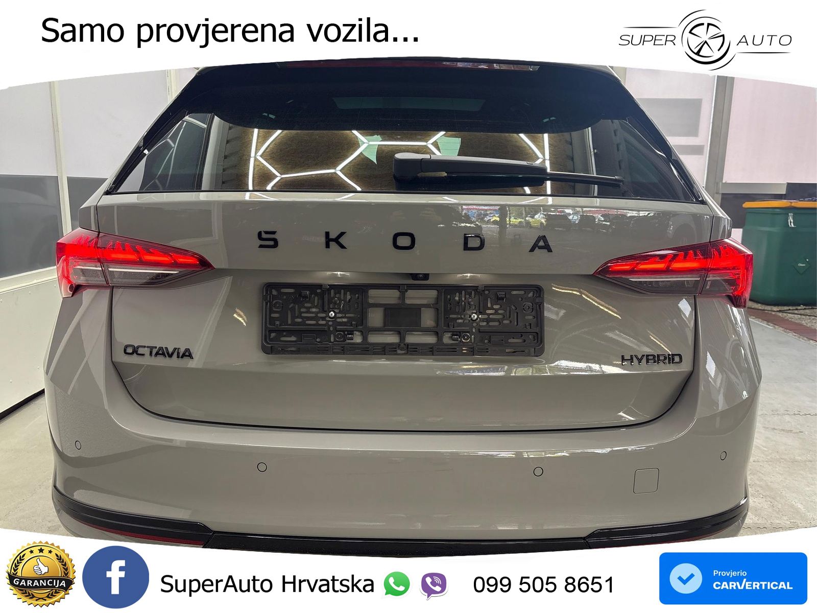 Škoda Octavia Combi 1.5 TSI (150 KS) DSG SportLine LED+GR SJED+ACC