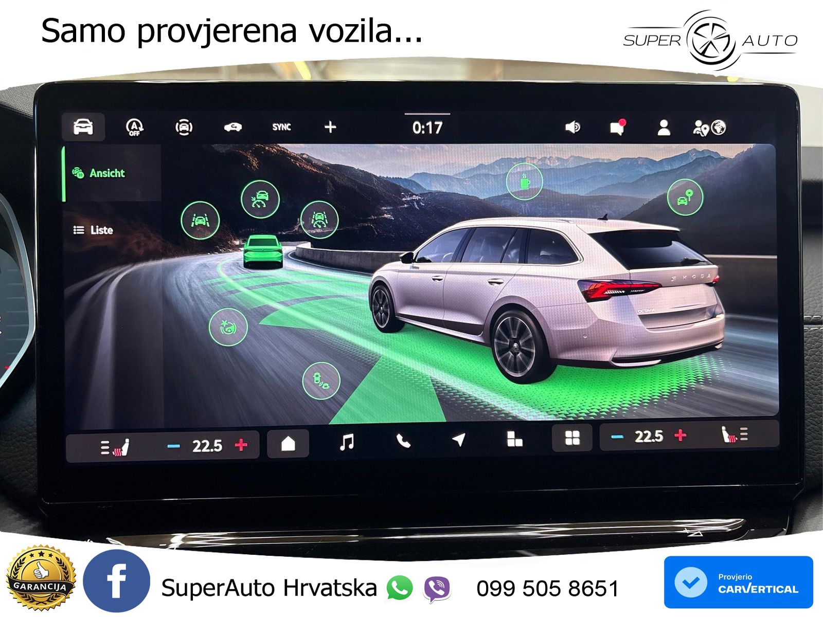 Škoda Octavia Combi 1.5 TSI (150 KS) DSG SportLine LED+GR SJED+ACC