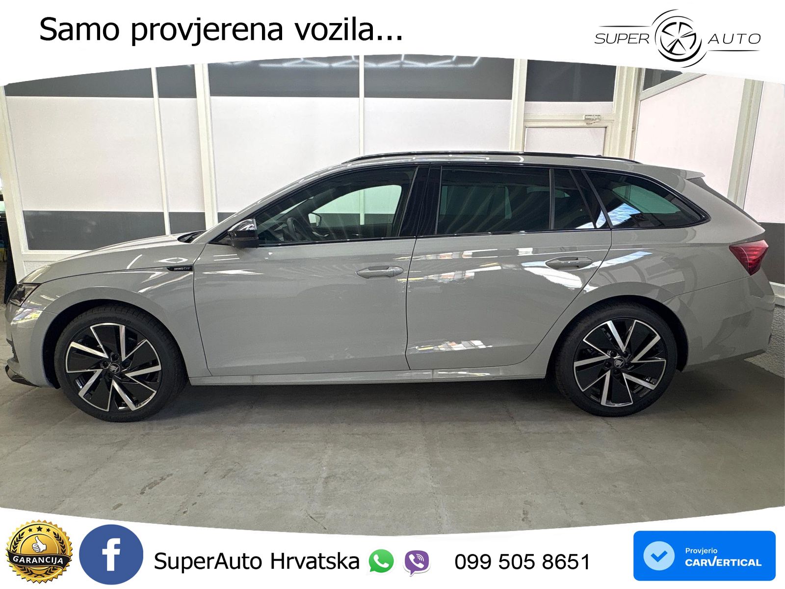 Škoda Octavia Combi 1.5 TSI (150 KS) DSG SportLine LED+GR SJED+ACC