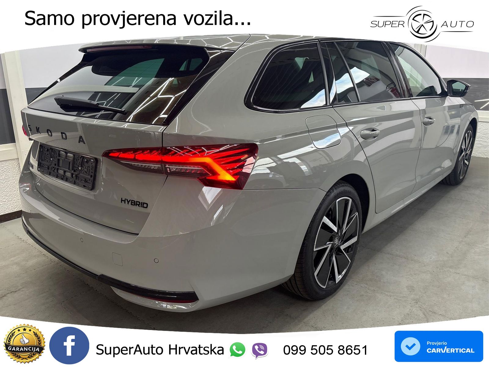 Škoda Octavia Combi 1.5 TSI (150 KS) DSG SportLine LED+GR SJED+ACC