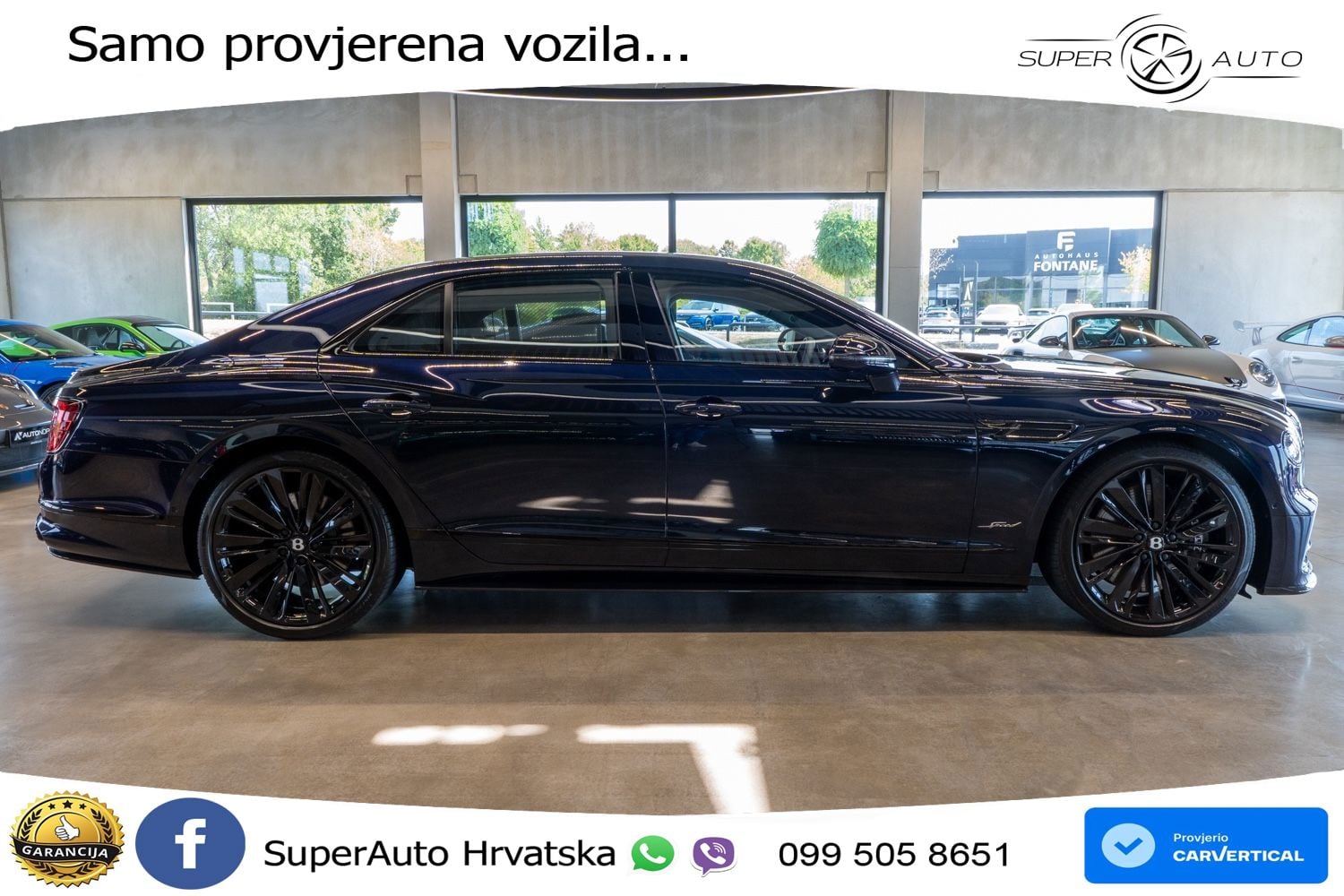 Bentley Flying Spur III 6.0 W12 (635 KS) AWD Automatic LED+GR SJED+ACC