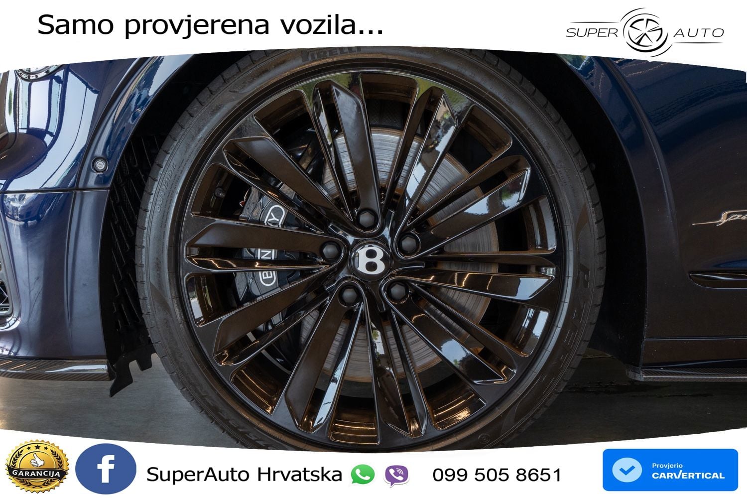 Bentley Flying Spur III 6.0 W12 (635 KS) AWD Automatic LED+GR SJED+ACC