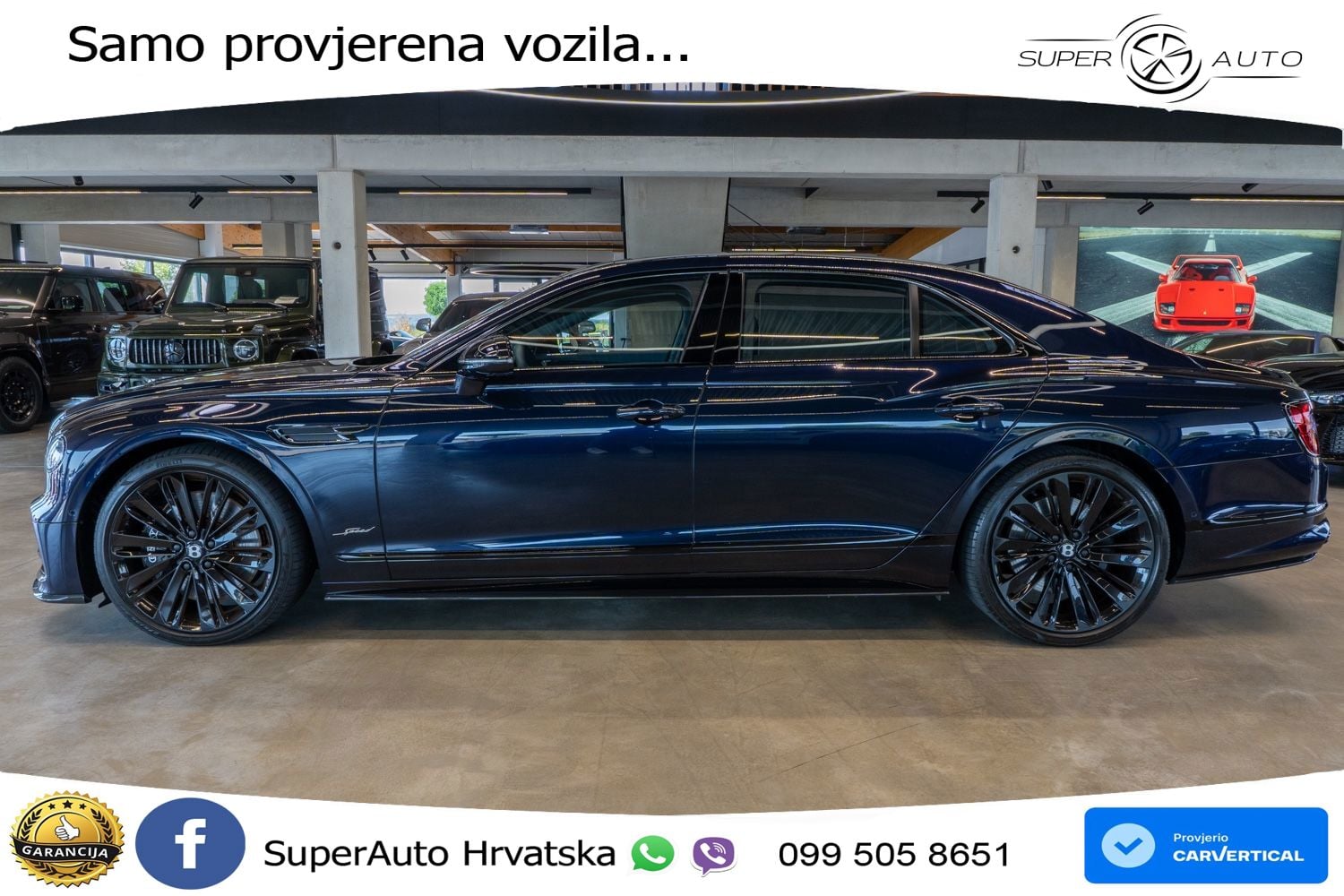 Bentley Flying Spur III 6.0 W12 (635 KS) AWD Automatic LED+GR SJED+ACC