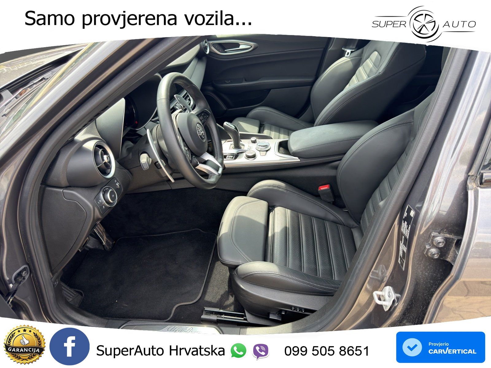 Alfa Romeo Giulia 2.0 Turbo (280 KS) AWD Automatic LED+GR SJED+ACC