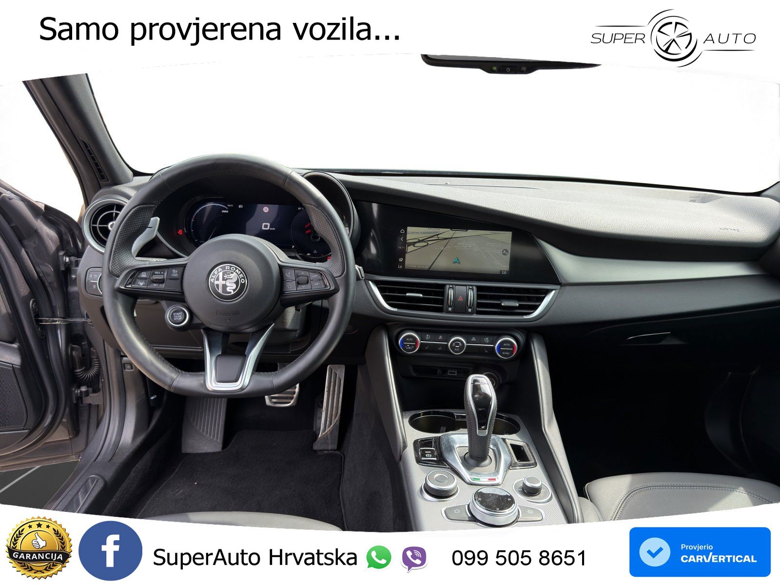 Alfa Romeo Giulia 2.0 Turbo (280 KS) AWD Automatic LED+GR SJED+ACC