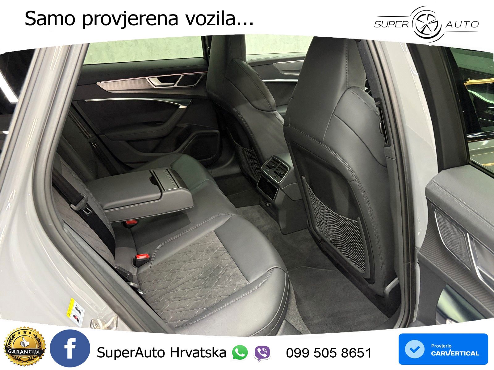 Audi RS6 Avant 4.0 TFSI V8 (600 KS) quattro Tiptronic ZRAČNI+ACC+GR SJED+KAM+PANO