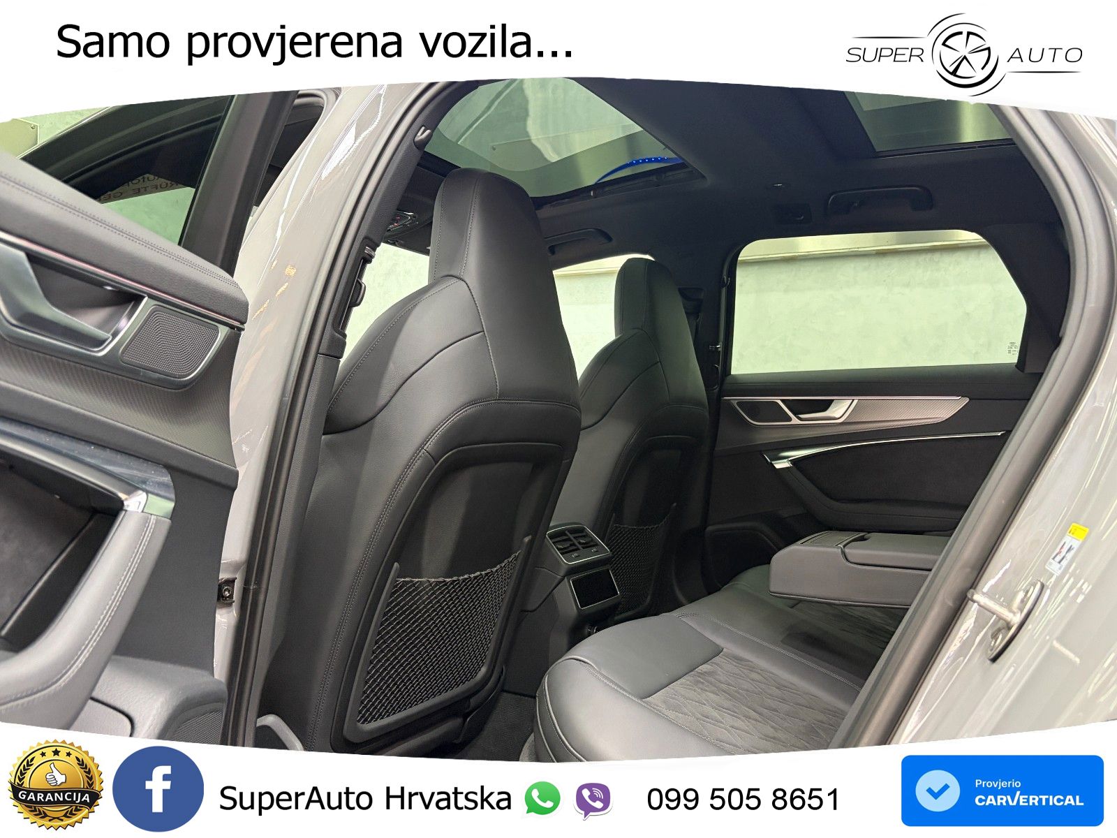 Audi RS6 Avant 4.0 TFSI V8 (600 KS) quattro Tiptronic ZRAČNI+ACC+GR SJED+KAM+PANO