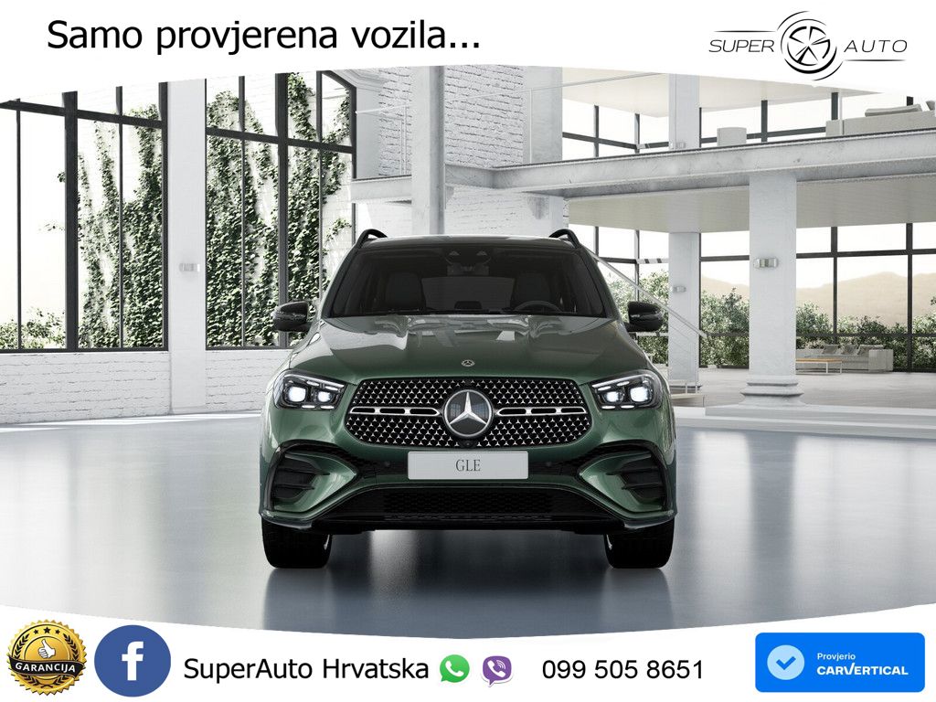 Mercedes GLE 450d (367 KS) EQ Boost 4MATIC 9G-TRONIC ZRAČNI+ACC+GR SJED+KAM+PANO