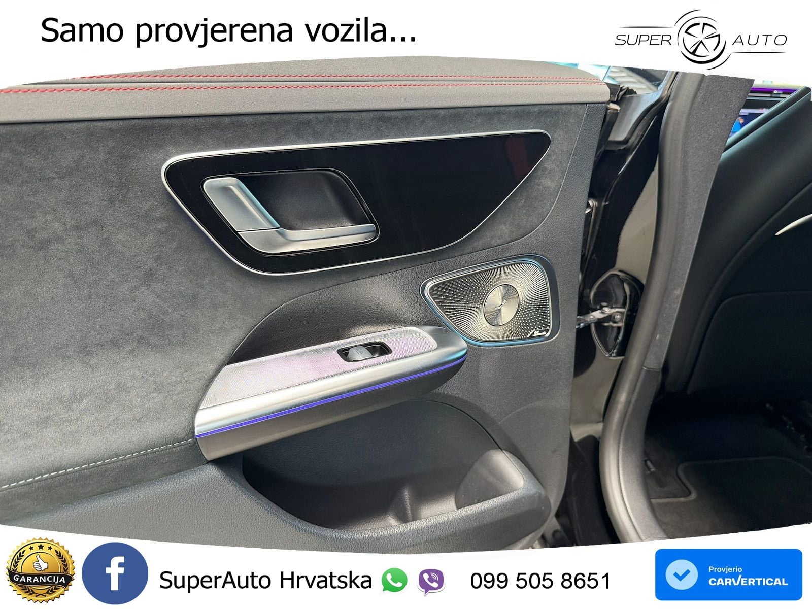 Mercedes EQE AMG 43 100 kWh (476 KS) 4MATIC ZRAČNI+ACC+GR SJED+KAM+PANO