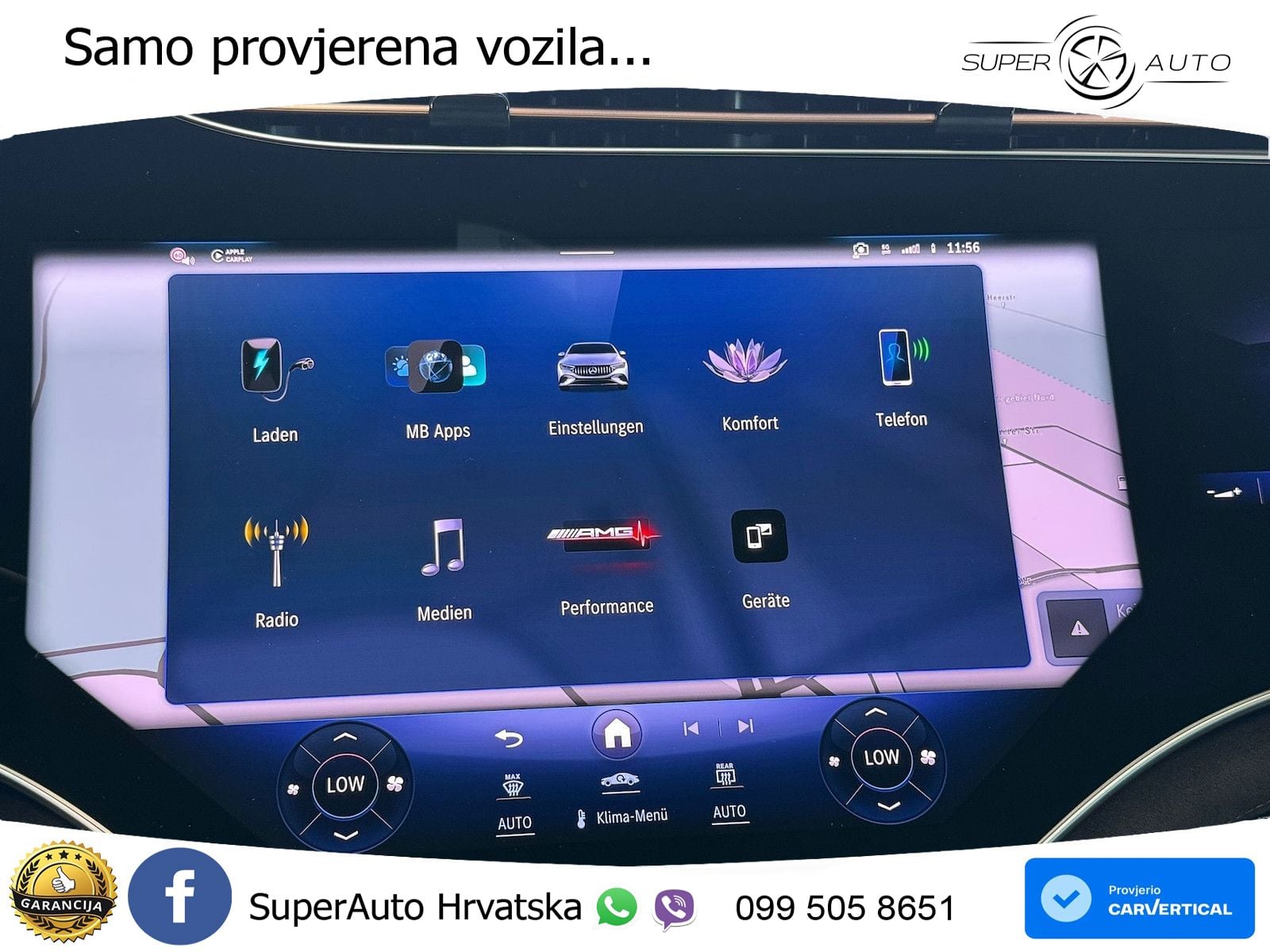 Mercedes EQE AMG 43 100 kWh (476 KS) 4MATIC ZRAČNI+ACC+GR SJED+KAM+PANO