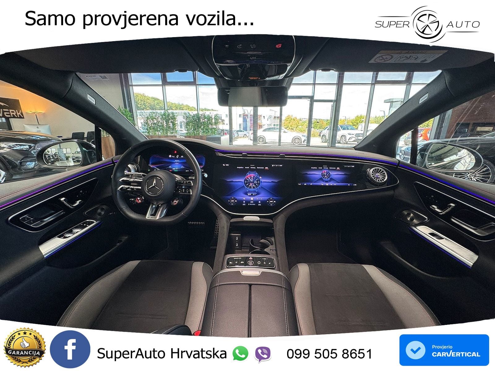 Mercedes EQE AMG 43 100 kWh (476 KS) 4MATIC ZRAČNI+ACC+GR SJED+KAM+PANO