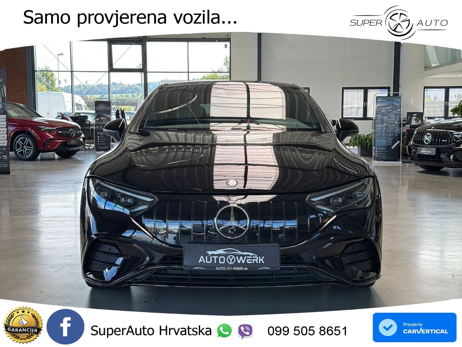Mercedes EQE AMG 43 100 kWh (476 KS) 4MATIC ZRAČNI+ACC+GR SJED+KAM+PANO