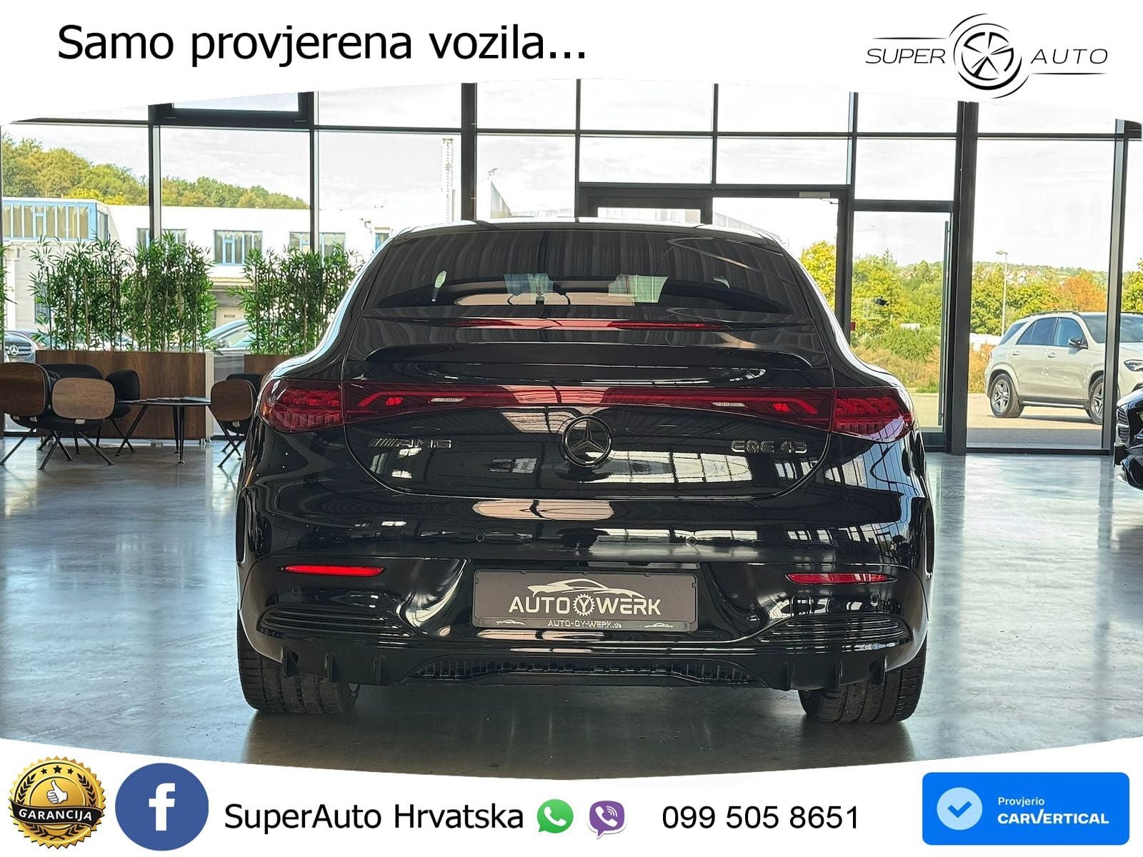Mercedes EQE AMG 43 100 kWh (476 KS) 4MATIC ZRAČNI+ACC+GR SJED+KAM+PANO
