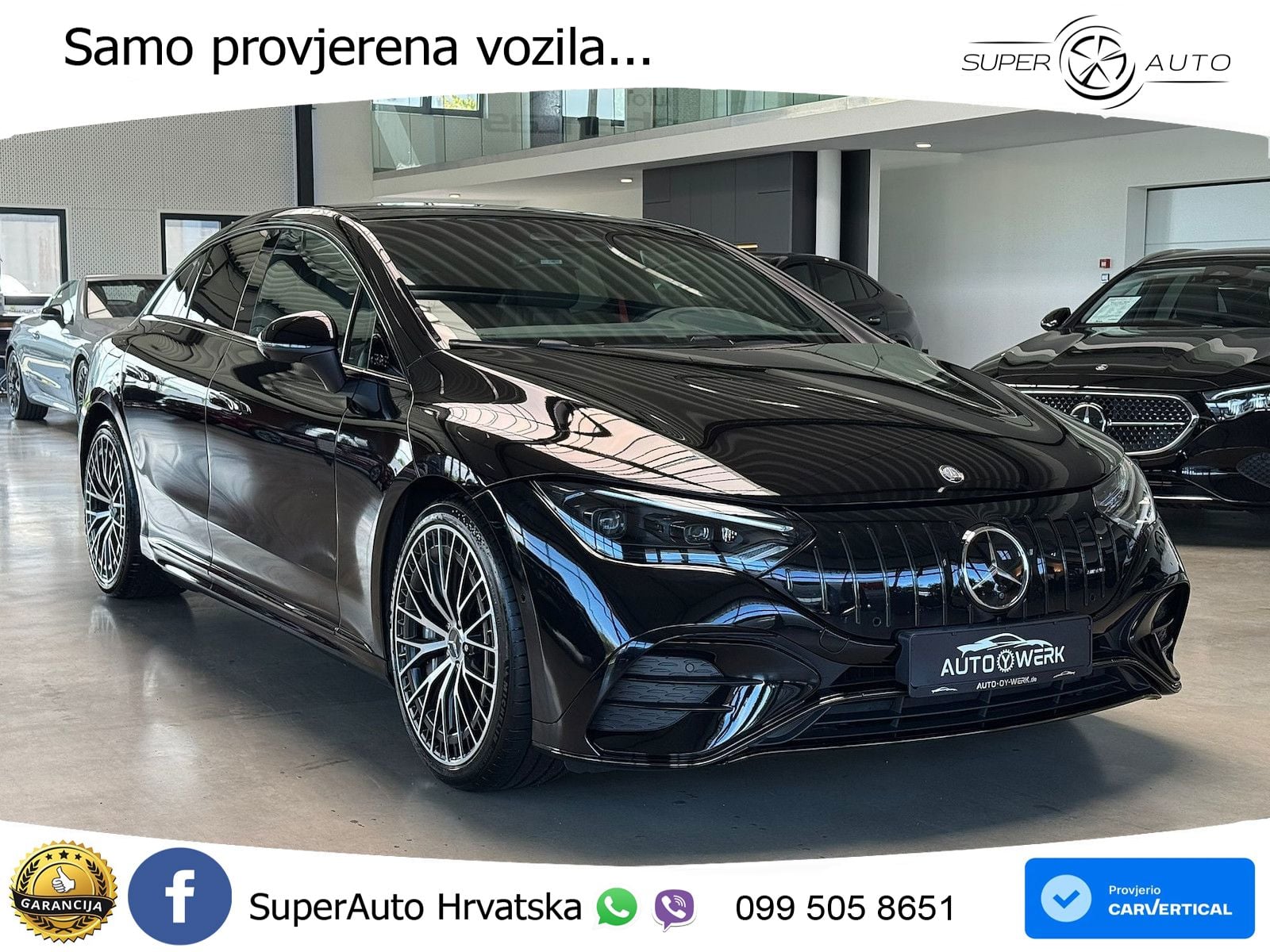 Mercedes EQE AMG 43 100 kWh (476 KS) 4MATIC ZRAČNI+ACC+GR SJED+KAM+PANO