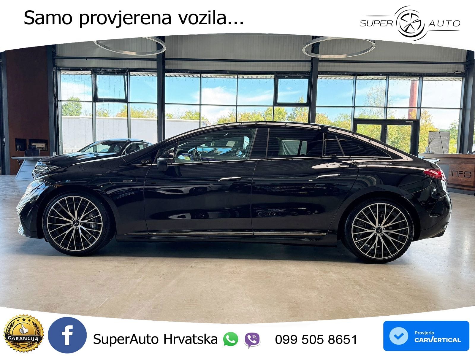 Mercedes EQE AMG 43 100 kWh (476 KS) 4MATIC ZRAČNI+ACC+GR SJED+KAM+PANO