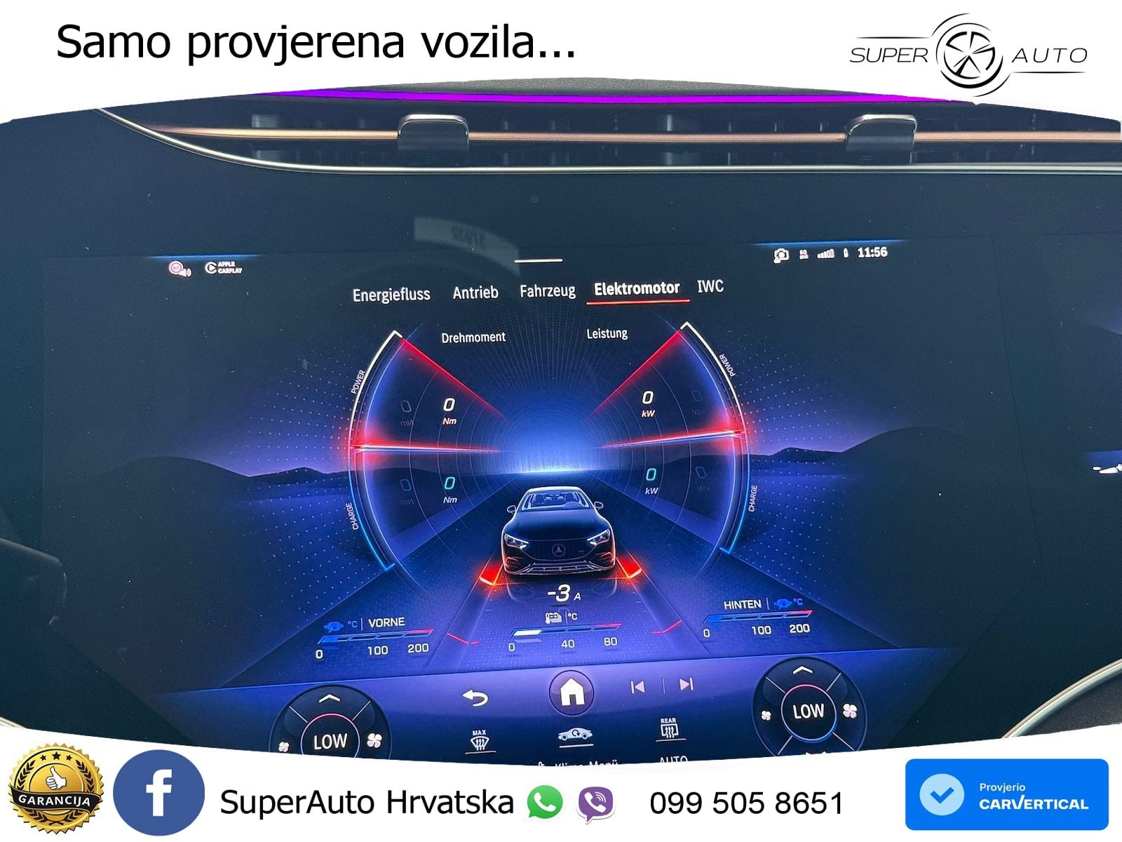 Mercedes EQE AMG 43 100 kWh (476 KS) 4MATIC ZRAČNI+ACC+GR SJED+KAM+PANO