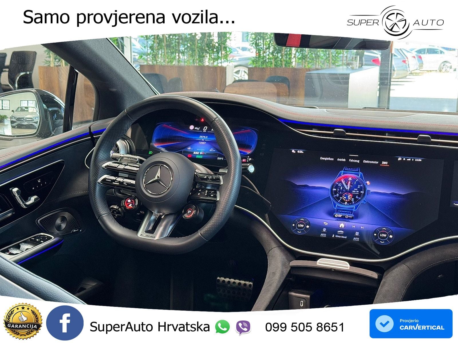 Mercedes EQE AMG 43 100 kWh (476 KS) 4MATIC ZRAČNI+ACC+GR SJED+KAM+PANO