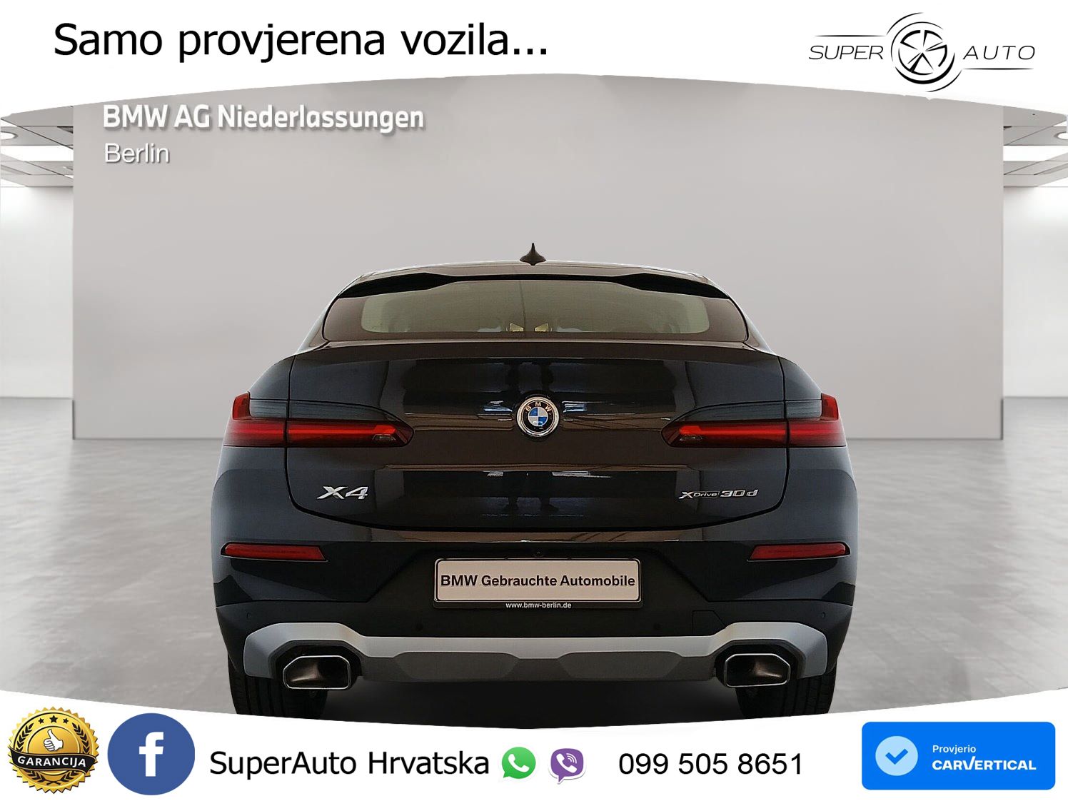BMW X4 30d (286 KS) xDrive Steptronic