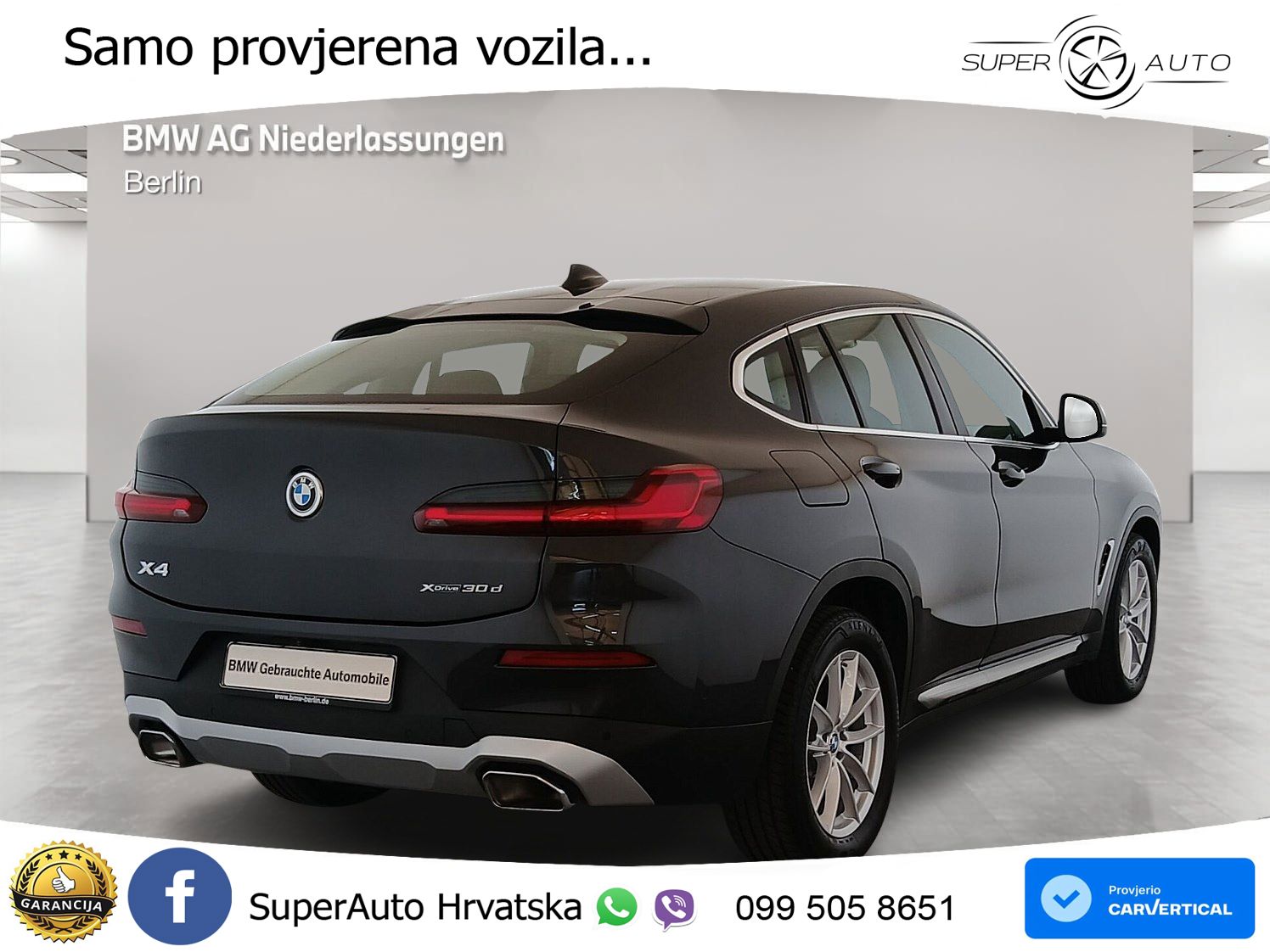 BMW X4 30d (286 KS) xDrive Steptronic