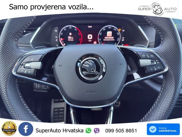 Škoda Octavia Combi RS 2.0 TDI (200 KS) DSG LED+GR SJED+ACC