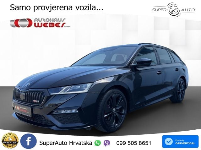 Škoda Octavia Combi RS 2.0 TDI (200 KS) DSG LED+GR SJED+ACC