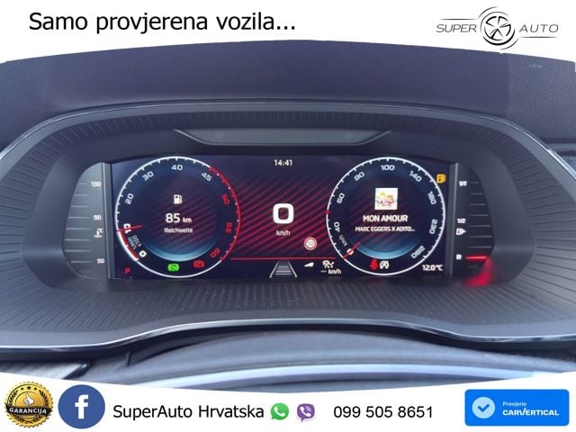 Škoda Octavia Combi RS 2.0 TDI (200 KS) DSG LED+GR SJED+ACC