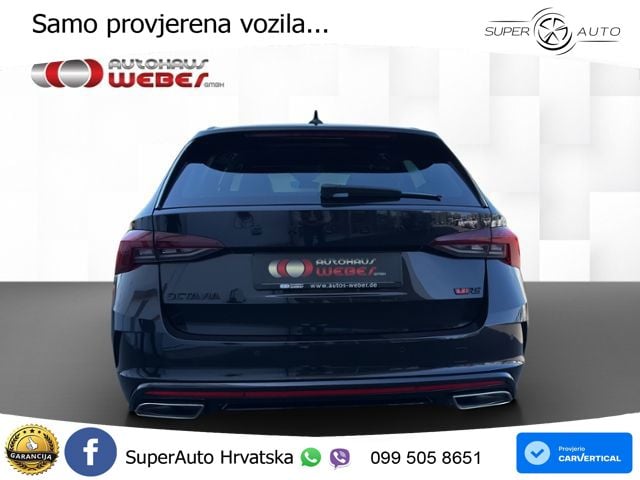 Škoda Octavia Combi RS 2.0 TDI (200 KS) DSG LED+GR SJED+ACC
