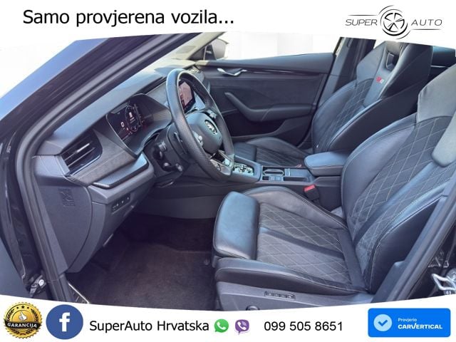 Škoda Octavia Combi RS 2.0 TDI (200 KS) DSG LED+GR SJED+ACC