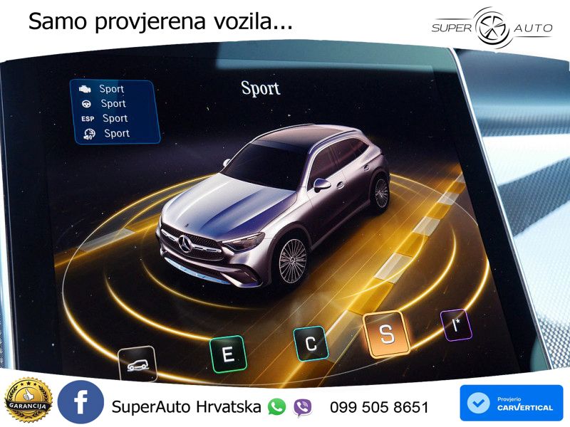 Mercedes GLC 220d (197 KS) 4MATIC 9G-TRONIC AMG LED+GR SJED+ACC