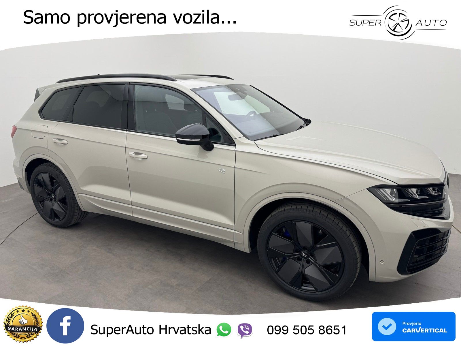 Volkswagen Touareg R 3.0 V6 TFSI (462 KS) 4MOTION Tiptronic ZRAČNI+ACC+GR SJED+KAM+PANO
