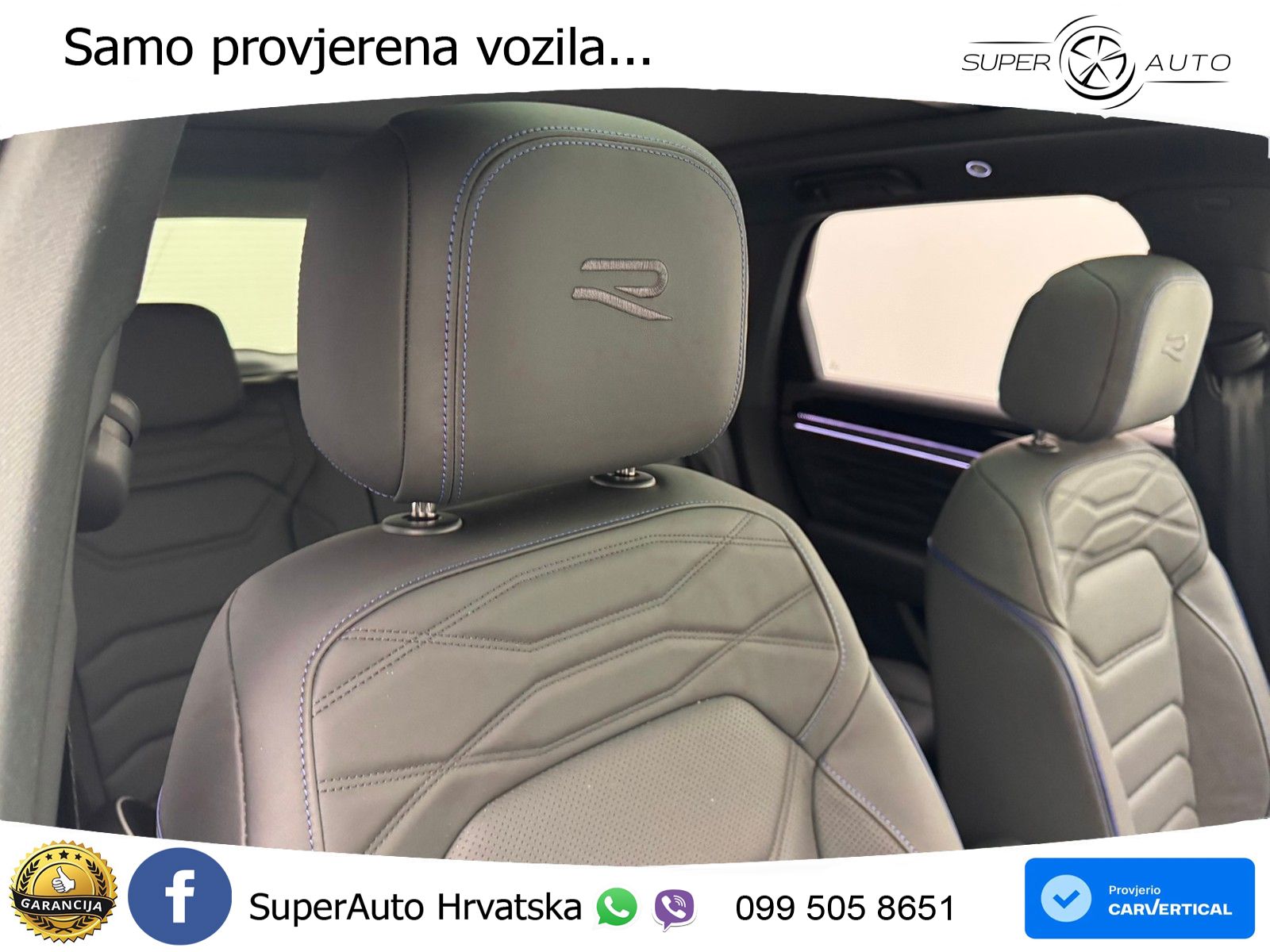 Volkswagen Touareg R 3.0 V6 TFSI (462 KS) 4MOTION Tiptronic ZRAČNI+ACC+GR SJED+KAM+PANO