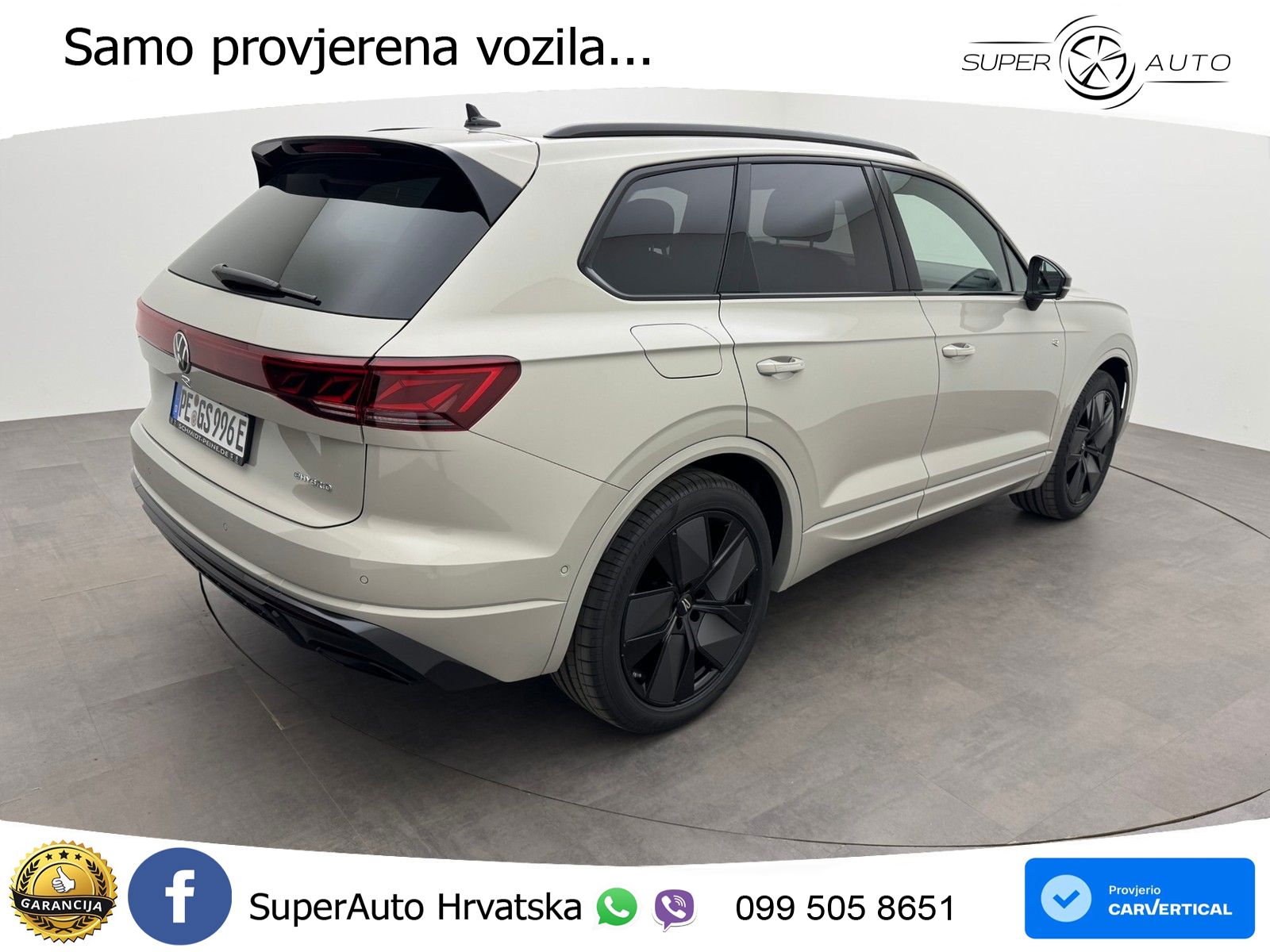 Volkswagen Touareg R 3.0 V6 TFSI (462 KS) 4MOTION Tiptronic ZRAČNI+ACC+GR SJED+KAM+PANO