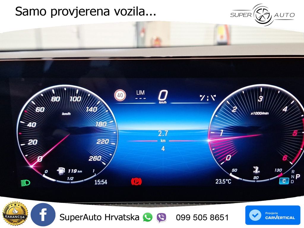 Mercedes-Benz A 200d 8G-DCT AMG LED+GR SJED+ACC